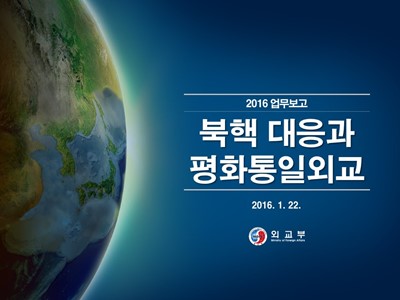 외교부 연두업무보고